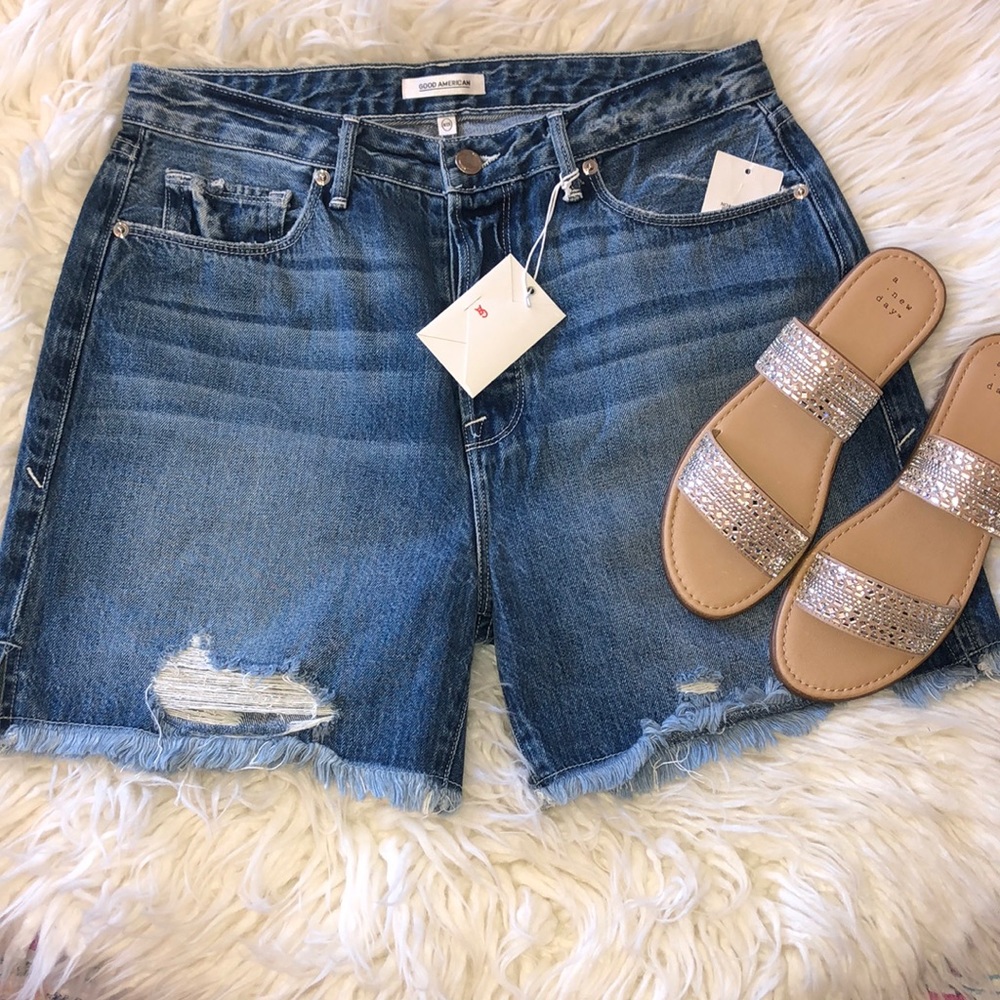 NWOT Good American 🇺🇸 Shorts Sz 8